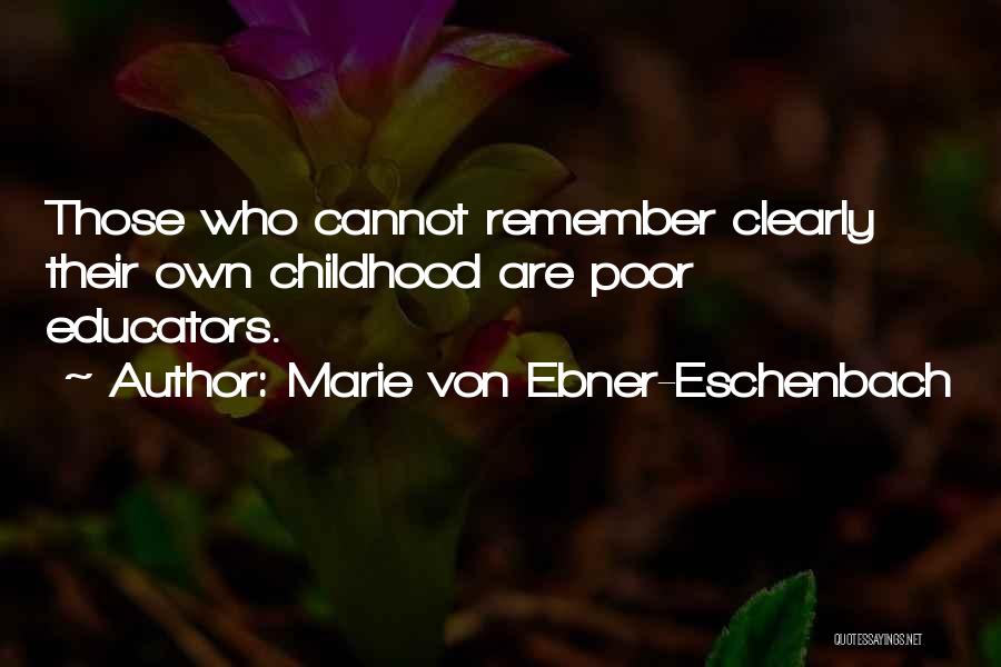 Marie Eschenbach Quotes By Marie Von Ebner-Eschenbach