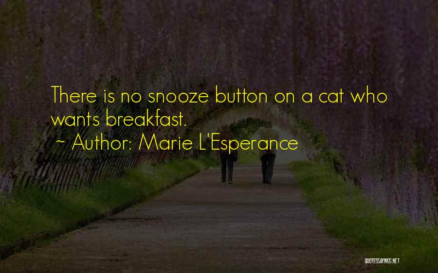Marie L'Esperance Quotes 782199
