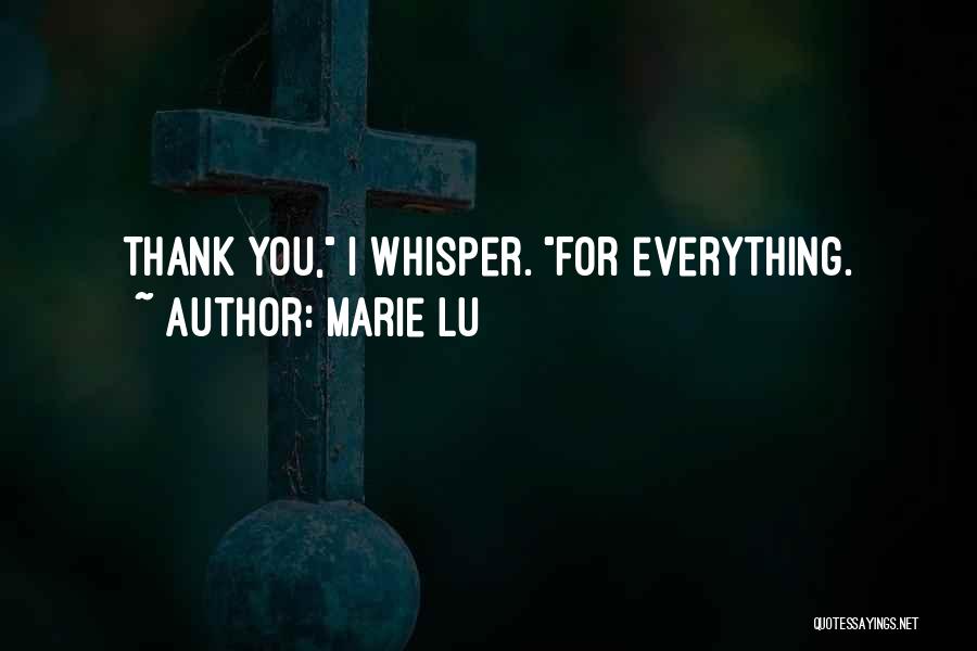 Marie Lu Quotes 823246