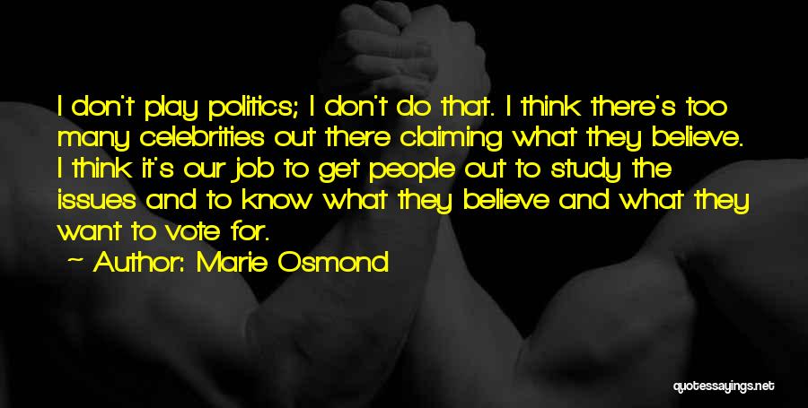 Marie Osmond Quotes 602045