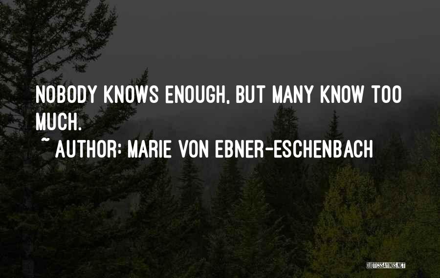 Marie Von Ebner-Eschenbach Quotes 897949