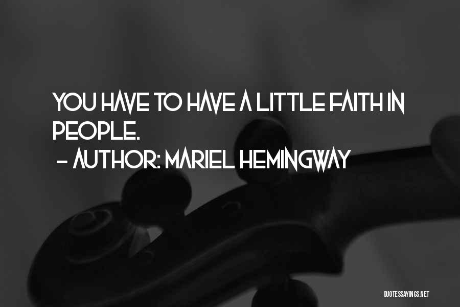 Mariel Hemingway Quotes 1911596