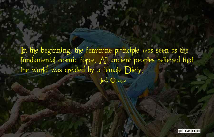 Marietjie Nieder Heitmann Quotes By Judy Chicago Marietjie Nieder Heitmann Quotes By Judy Chicago
