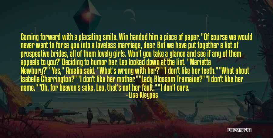 Marietta Quotes By Lisa Kleypas Marietta Quotes By Lisa Kleypas