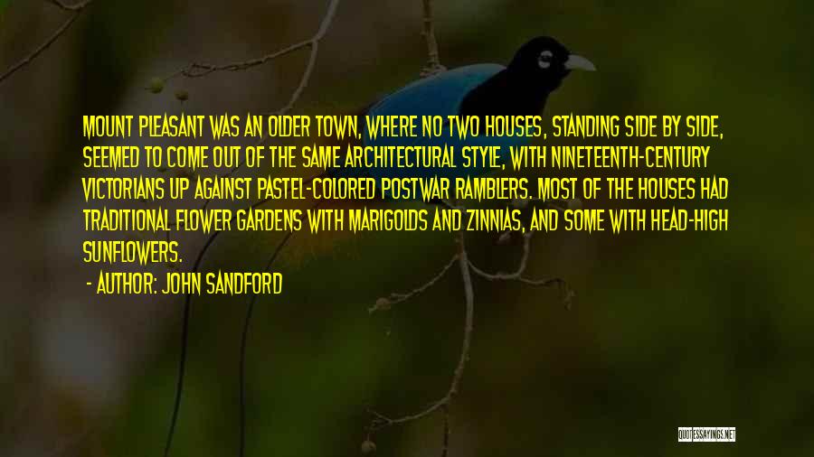 Marigolds Quotes By John Sandford