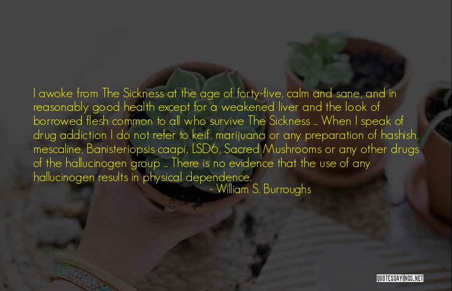 Marijuana Addiction Quotes By William S. Burroughs Marijuana Addiction Quotes By William S. Burroughs