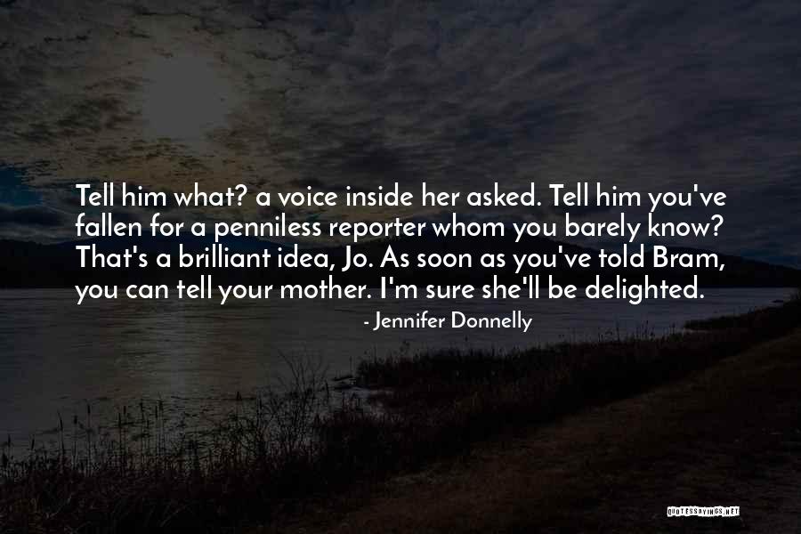 Mariliz Verzosa Mendoza Quotes By Jennifer Donnelly Mariliz Verzosa Mendoza Quotes By Jennifer Donnelly