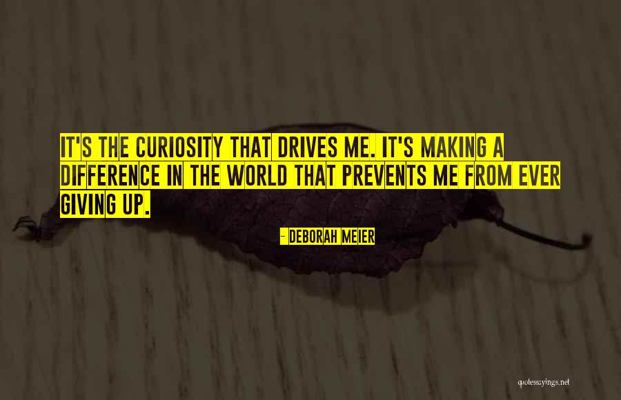 Marillo Carillo Quotes By Deborah Meier Marillo Carillo Quotes By Deborah Meier