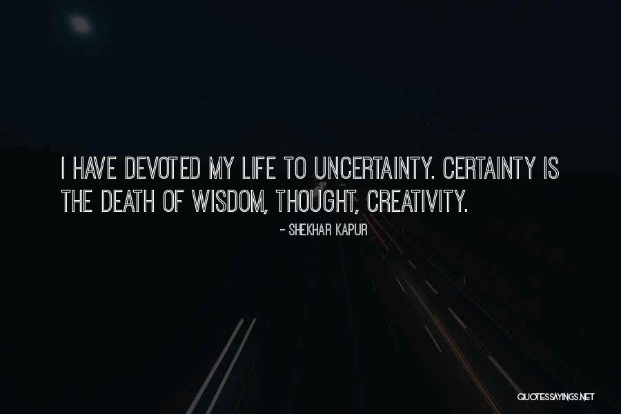 Mariloff Atlanta Quotes By Shekhar Kapur Mariloff Atlanta Quotes By Shekhar Kapur