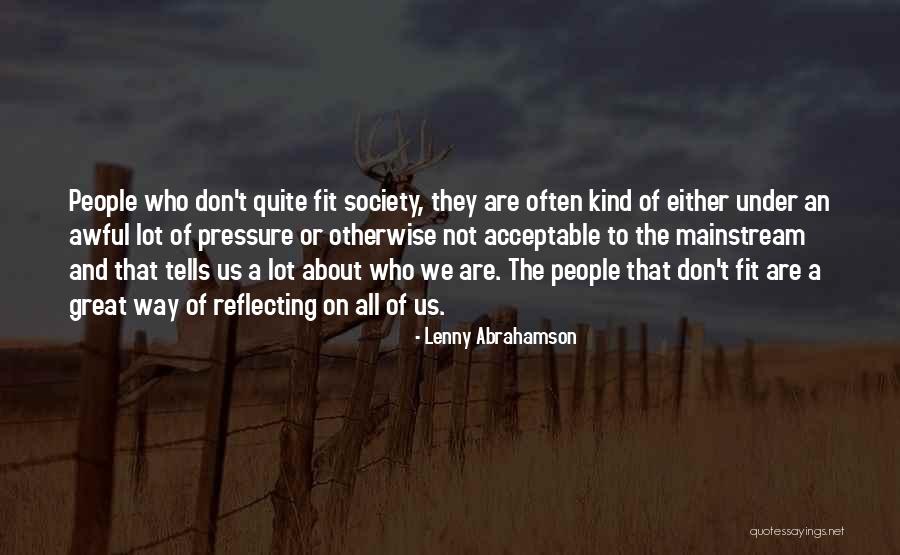 Mariluchy Quotes By Lenny Abrahamson Mariluchy Quotes By Lenny Abrahamson