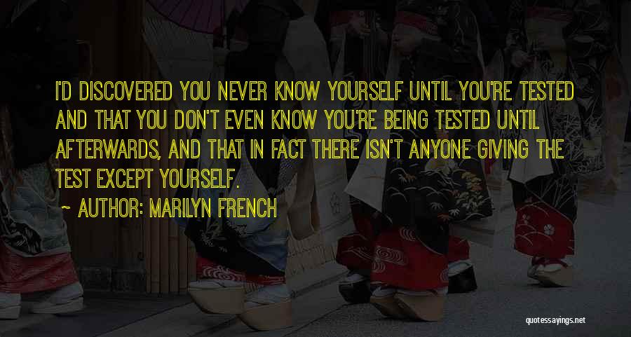 Marilyn French Quotes 1100243