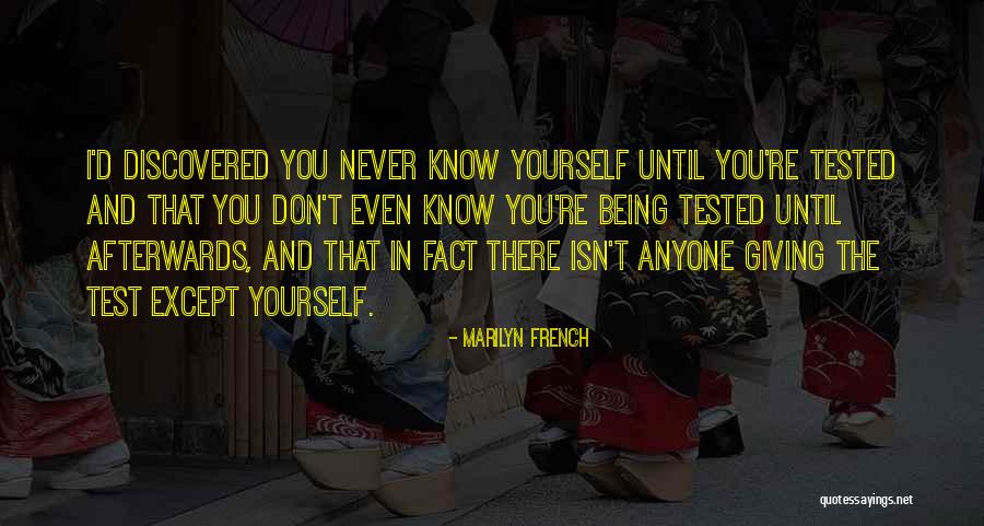 Marilyn French Quotes 1100243