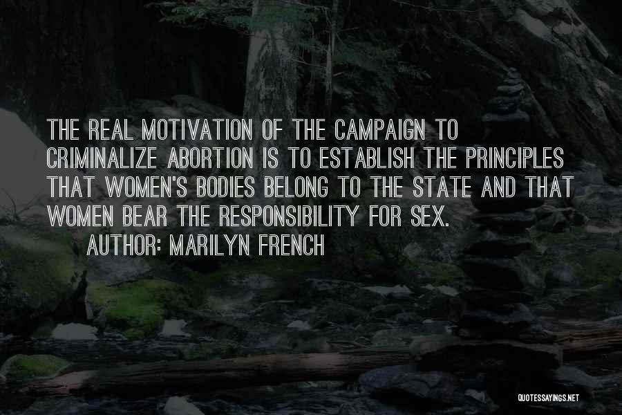 Marilyn French Quotes 2193732