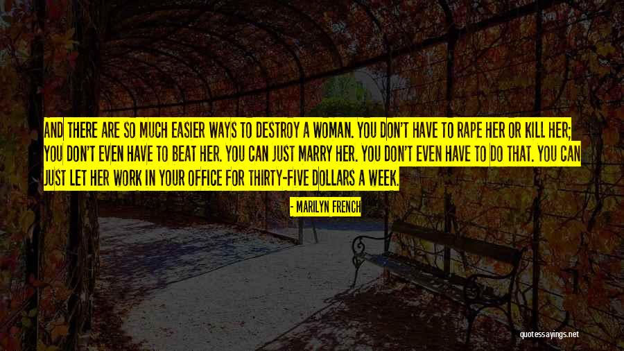 Marilyn French Quotes 316099 Marilyn French Quotes 316099