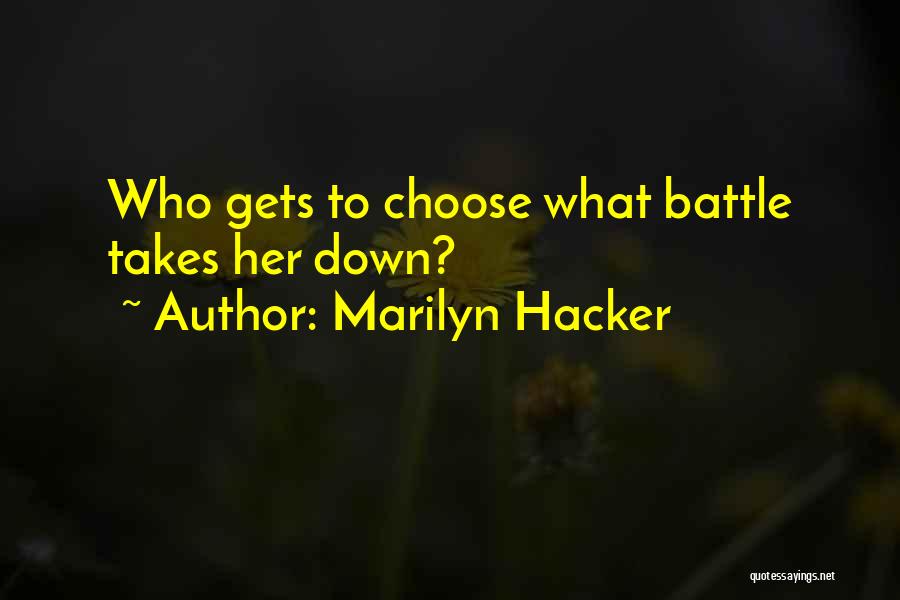 Marilyn Hacker Quotes 1501234