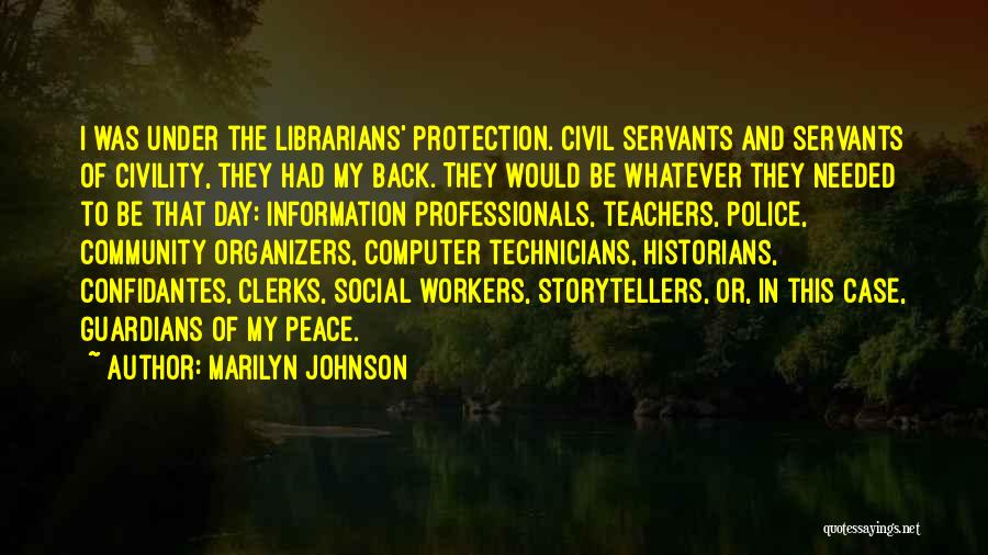 Marilyn Johnson Quotes 1761483