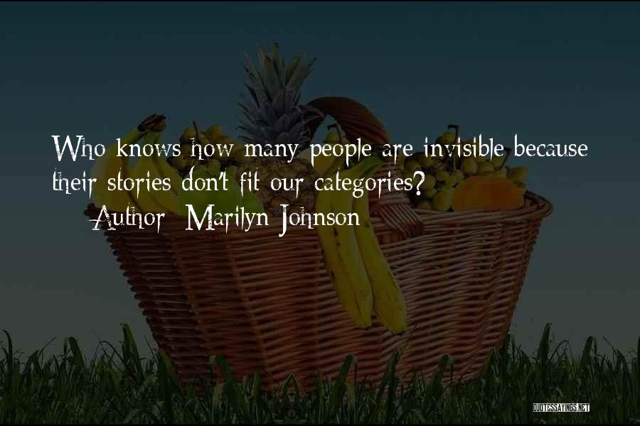 Marilyn Johnson Quotes 949854