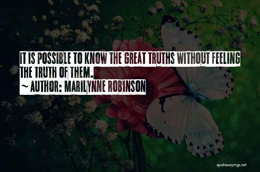 Marilynne Robinson Quotes 380971