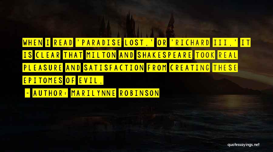 Marilynne Robinson Quotes 819230