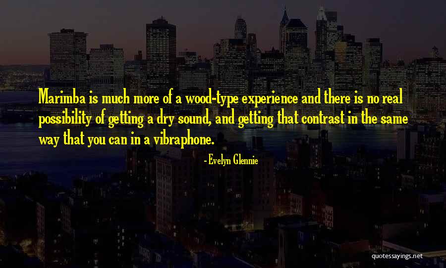 Marimba One Quotes By Evelyn Glennie Marimba One Quotes By Evelyn Glennie