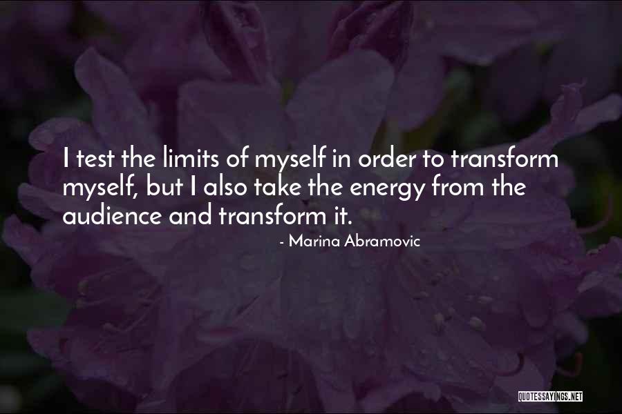 Marina Abramovic Quotes 123010 Marina Abramovic Quotes 123010