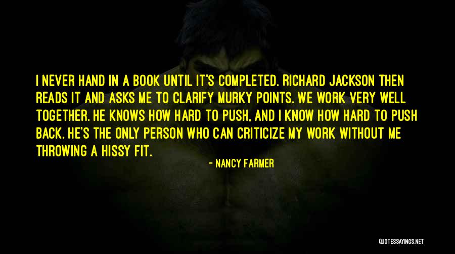 Marinara Hewlett Quotes By Nancy Farmer Marinara Hewlett Quotes By Nancy Farmer