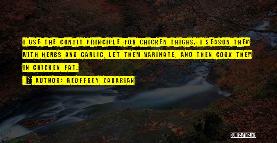 Marinate Quotes By Geoffrey Zakarian