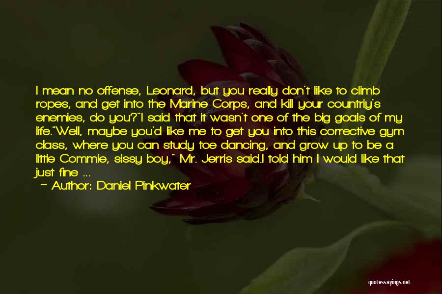 Marine Corps Life Quotes By Daniel Pinkwater