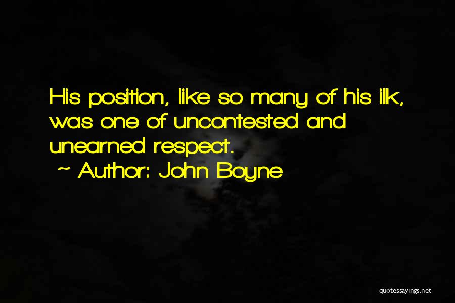 Marine Poolee Quotes By John Boyne