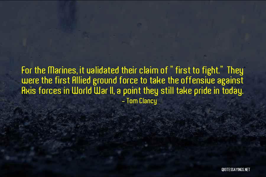 Marines At War Quotes By Tom Clancy Marines At War Quotes By Tom Clancy