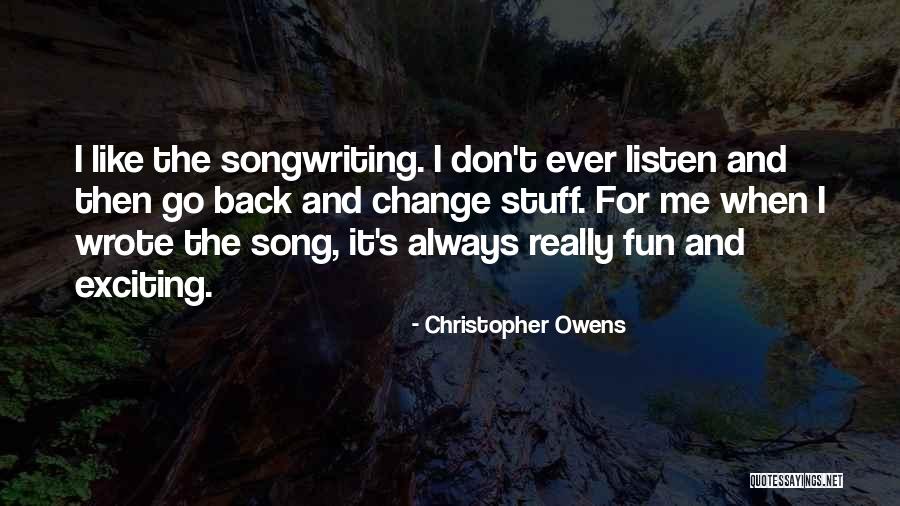 Marinheiro Clothing Quotes By Christopher Owens Marinheiro Clothing Quotes By Christopher Owens