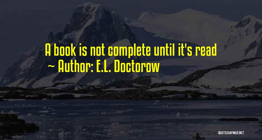 Marinomonas Quotes By E.L. Doctorow