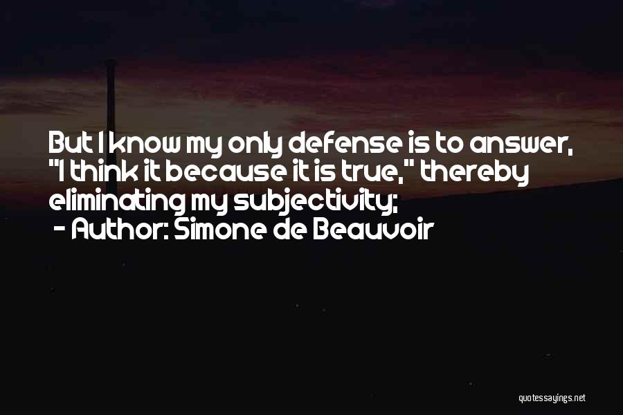 Marinoni Quotes By Simone De Beauvoir