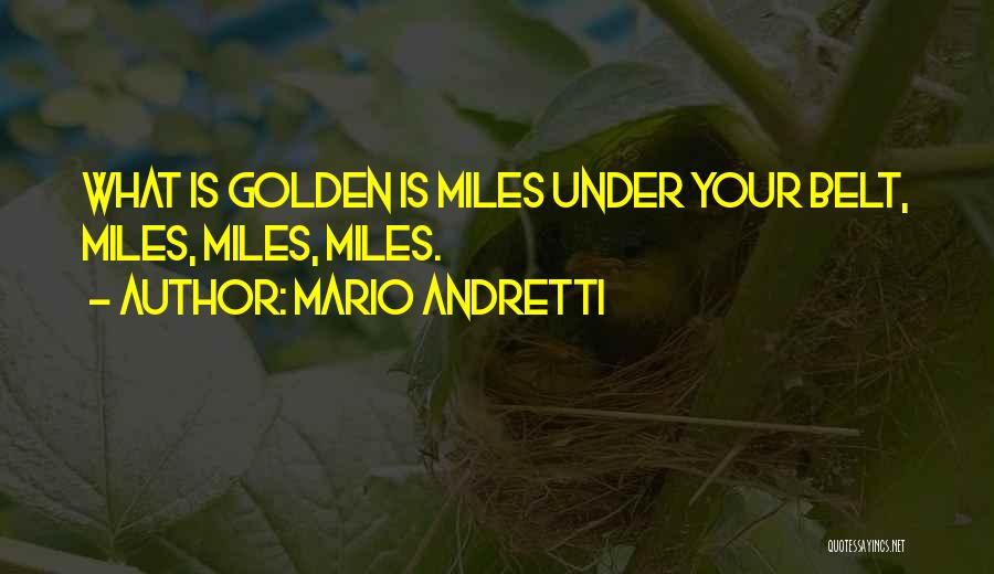 Mario Andretti Quotes 1741431