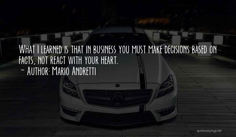 Mario Andretti Quotes 1929774