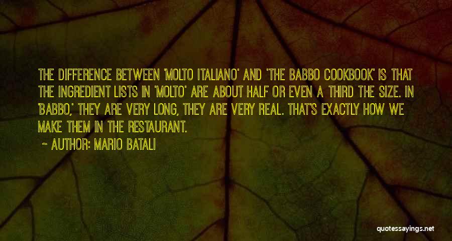 Mario Batali Quotes 631924