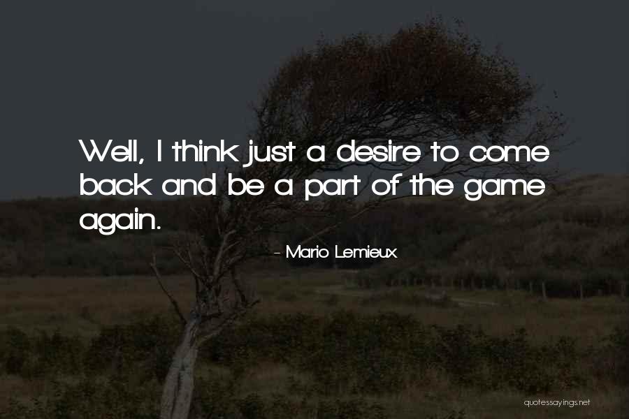 Mario Lemieux Quotes 350808