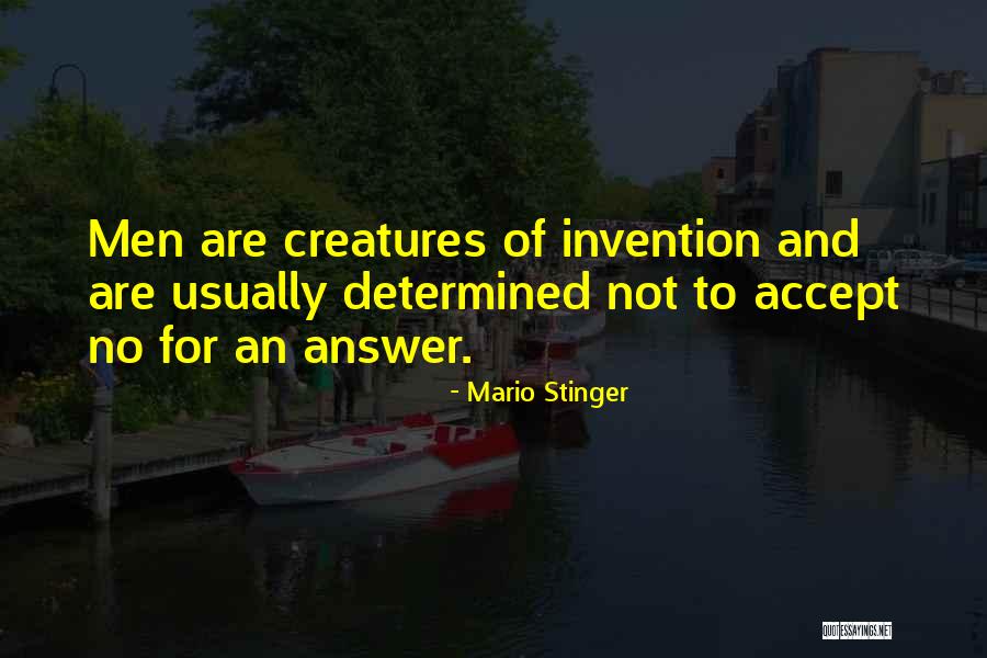 Mario Stinger Quotes 2022841