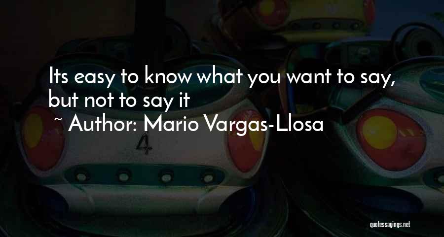 Mario Vargas-Llosa Quotes 845942