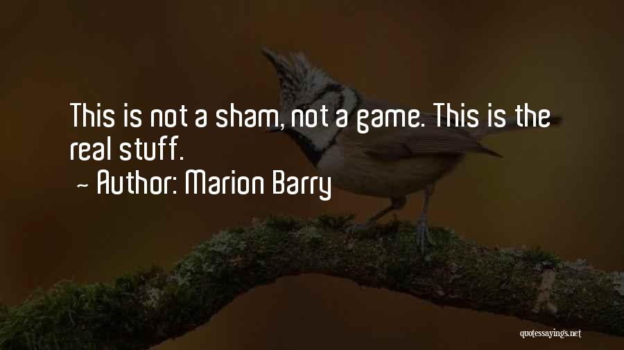 Marion Barry Quotes 89139