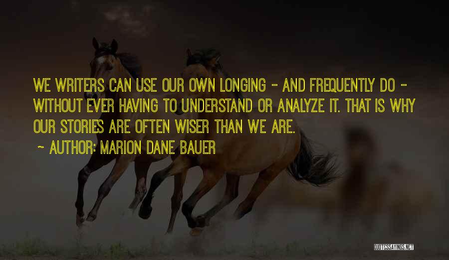 Marion Dane Bauer Quotes 170617