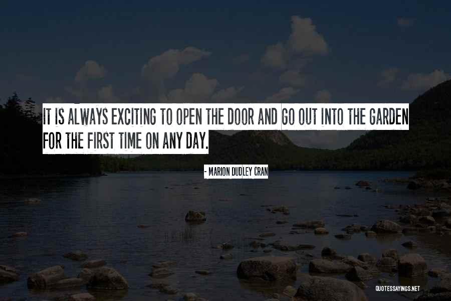 Marion Dudley Cran Quotes 649925