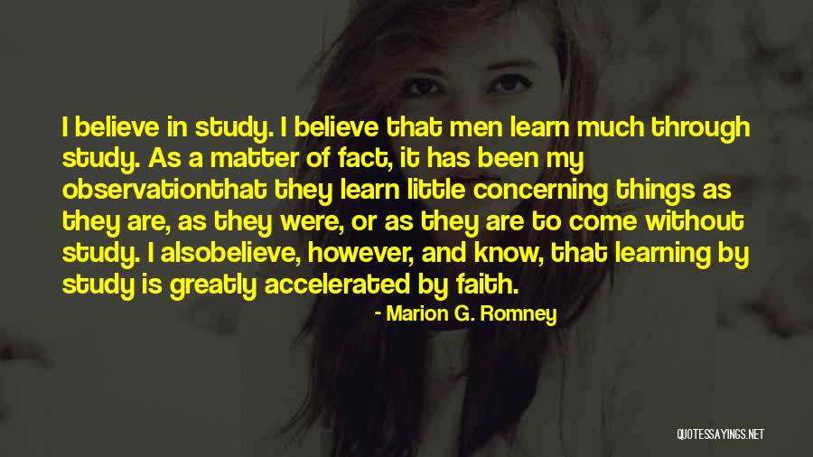 Marion G. Romney Quotes 1159017