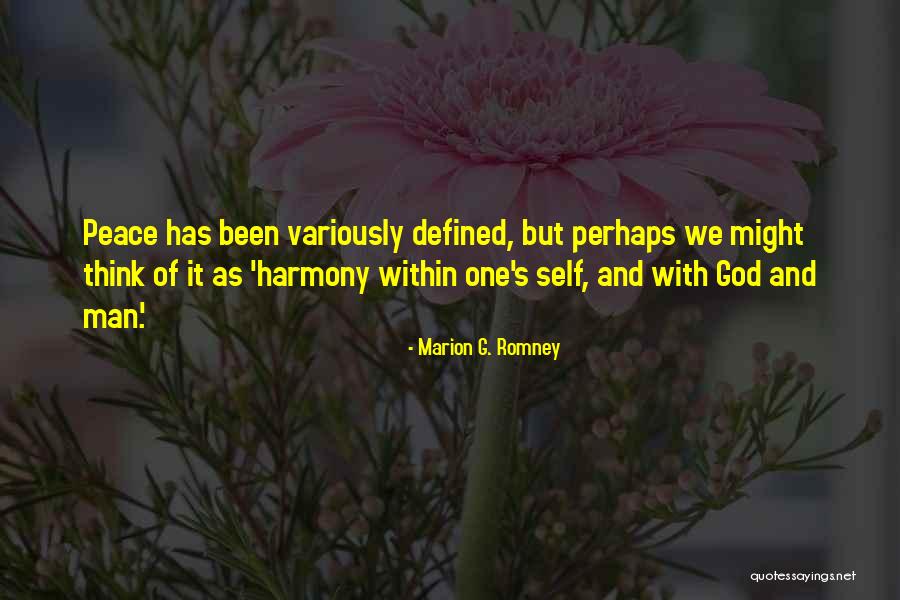 Marion G. Romney Quotes 1431033 Marion G. Romney Quotes 1431033