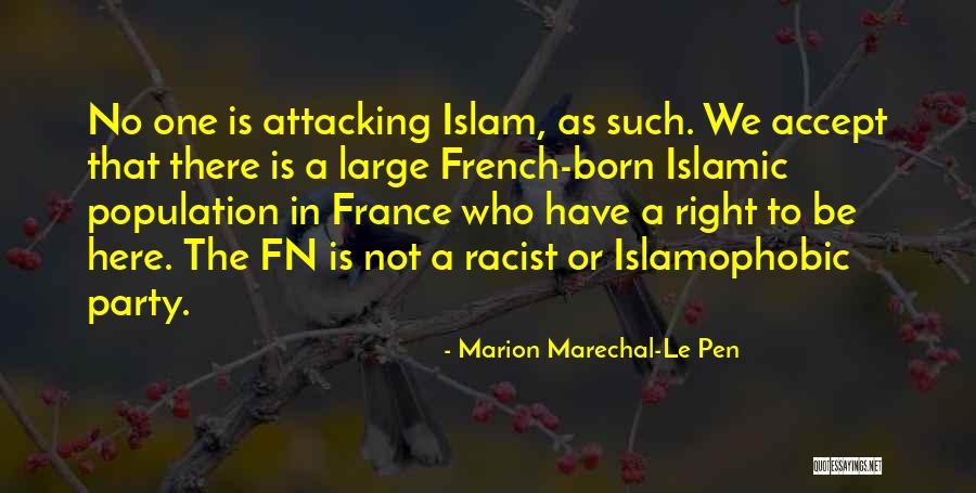 Marion Marechal-Le Pen Quotes 118903