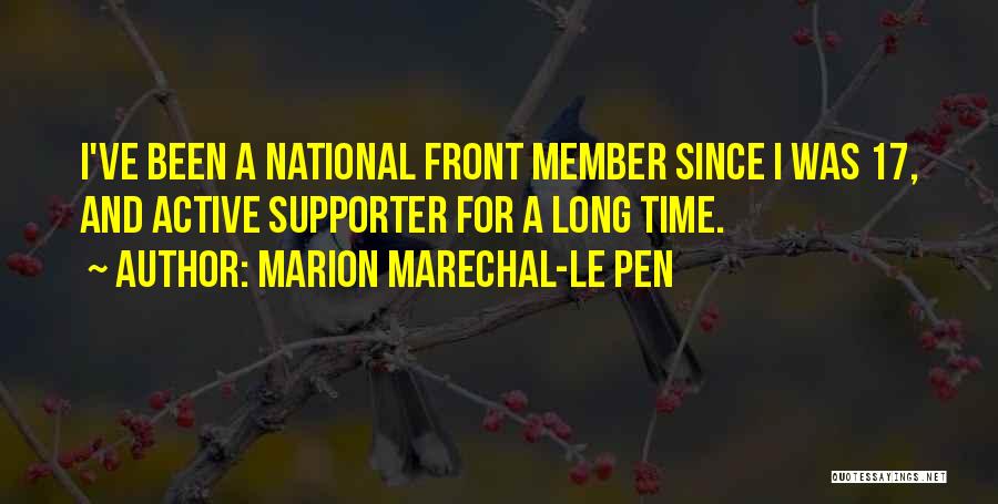 Marion Marechal-Le Pen Quotes 1699759