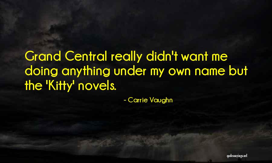 Mariotto Guillermo Quotes By Carrie Vaughn