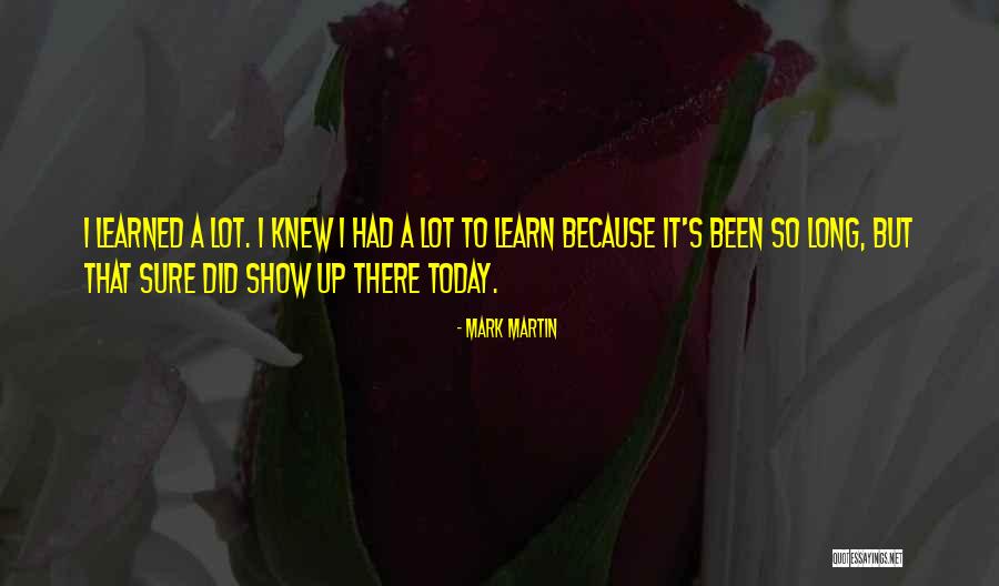 Mariquitas Plantain Quotes By Mark Martin Mariquitas Plantain Quotes By Mark Martin