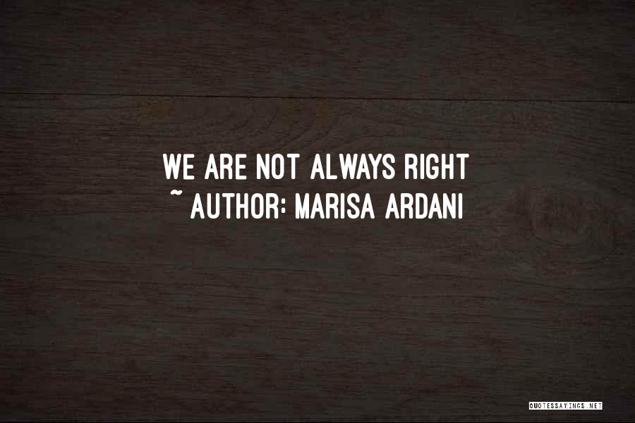 Marisa Ardani Quotes 1789809