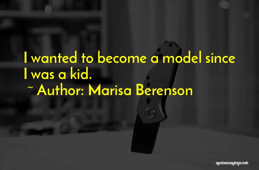 Marisa Quotes By Marisa Berenson